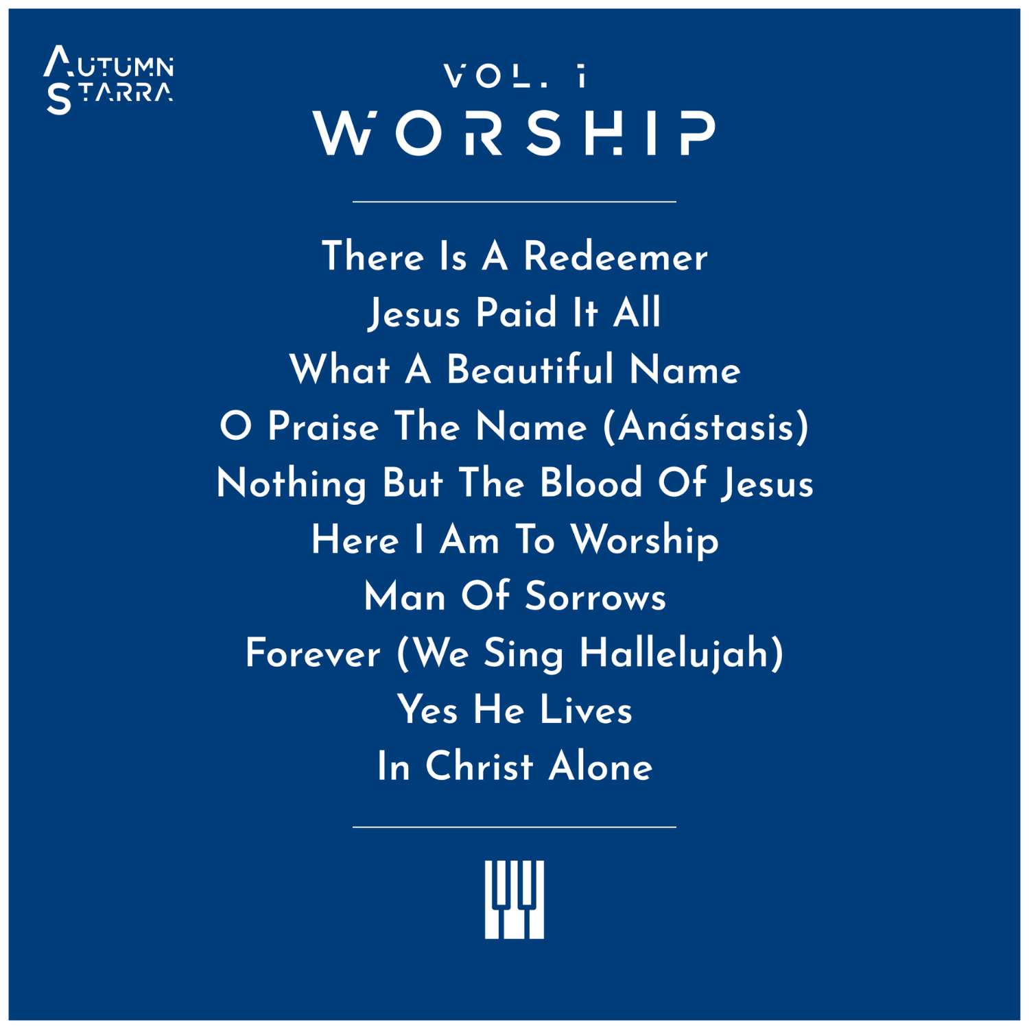 WORSHIP_VOL 1_TRACKLIST
